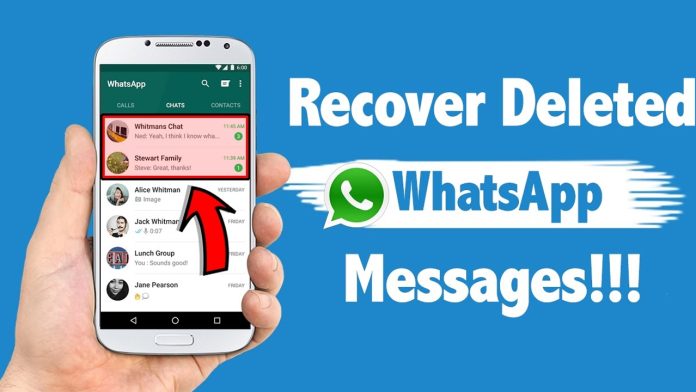 WhatsApp Deleted Chat Restore Process