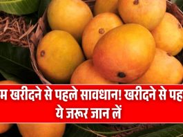 आम खरीदने से पहले सावधान! खरीदने से पहले ये जरूर जान लें