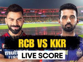 RCB vs KKR Match Pitch Report