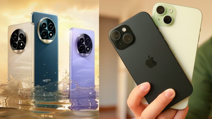 iPhone को टक्कर देने वाला Realme का नया 5G फोन 12GB रैम 256GB स्टोरेज के साथ हुआ लॉन्च