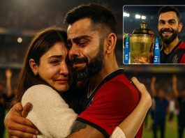 RCB की जीत पर चहकीं मिसेज कोहली, वायरल हुआ रिएक्शन, देखें वीडियो