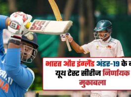 इंडिया U19 और इंग्लैंड U19